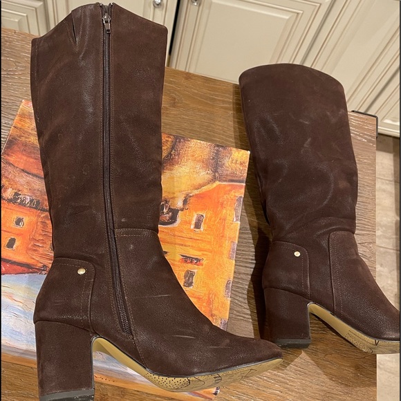 Bella Vista Kassidy II Brown Boots 8M - Picture 7 of 8